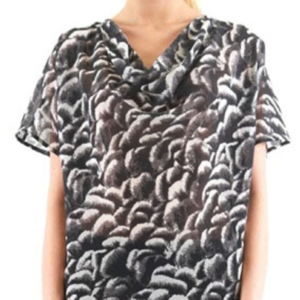 NEW VERTIGO SPRING CLOUD PRINT‎ BLOUSE TOP